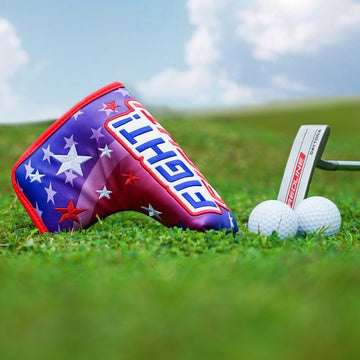 Fight USA Flag Blade Putter Golf Head Cover